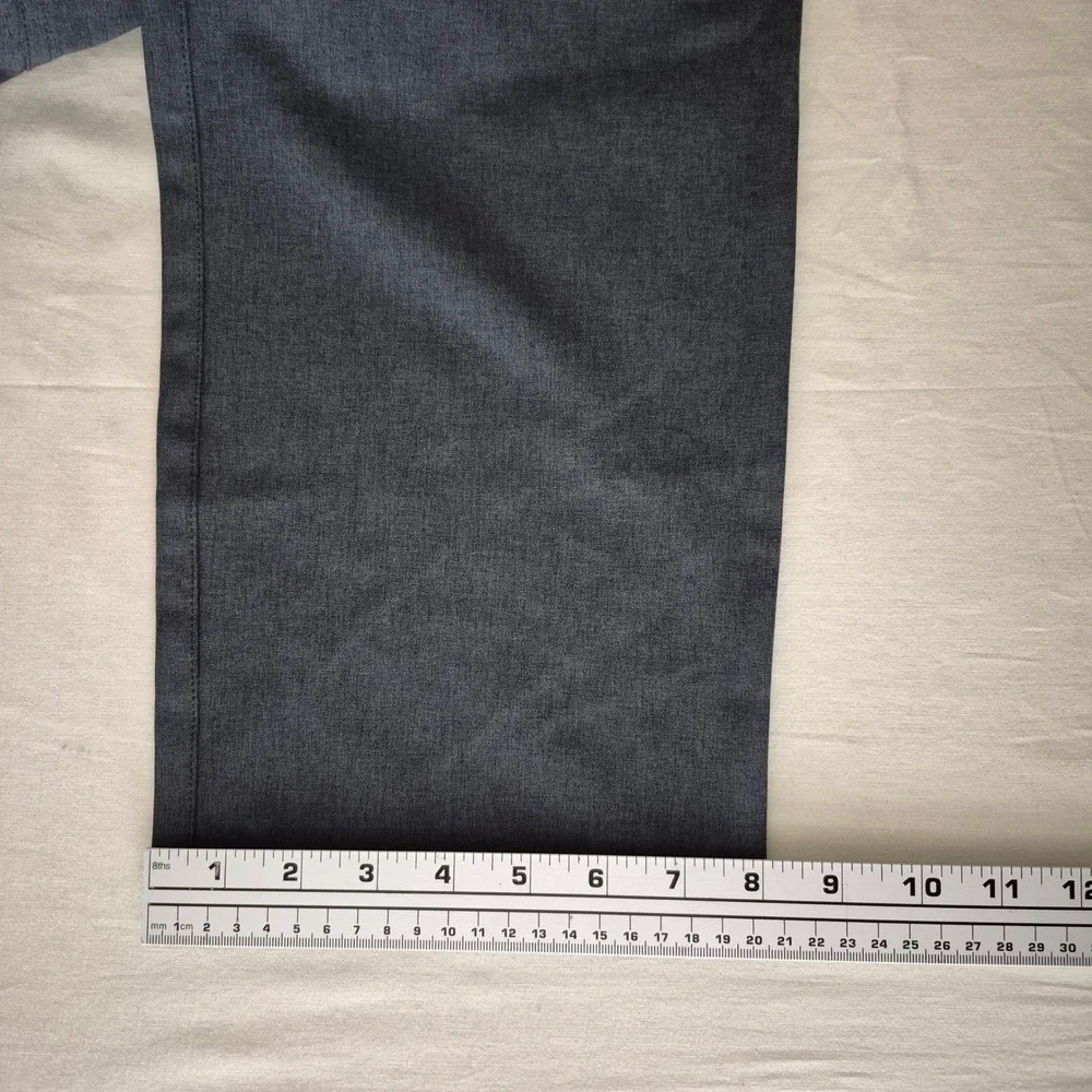 Travis Mathew Open to Close Pants Mens 38 Charcoal Grey Heather Golf 1MT435
